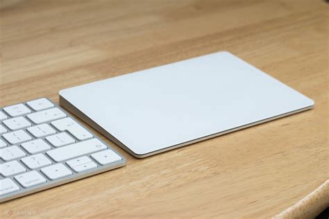 Gray apple trackpad with magic abilities